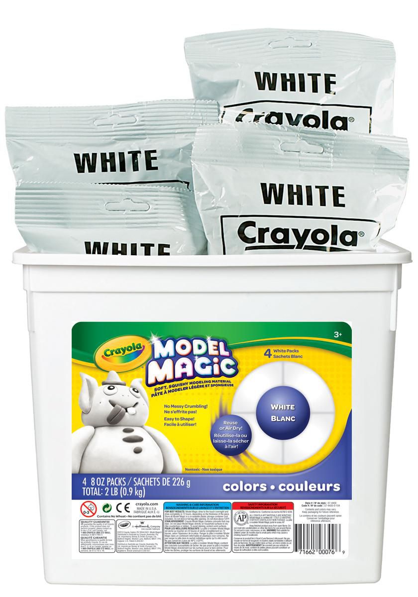 Crayola Model Magic Modeling Compound 96oz White : Target