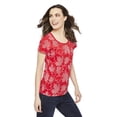 thumbnail image 2 of George Women's Printed Canada Day Tee, 2 of 6