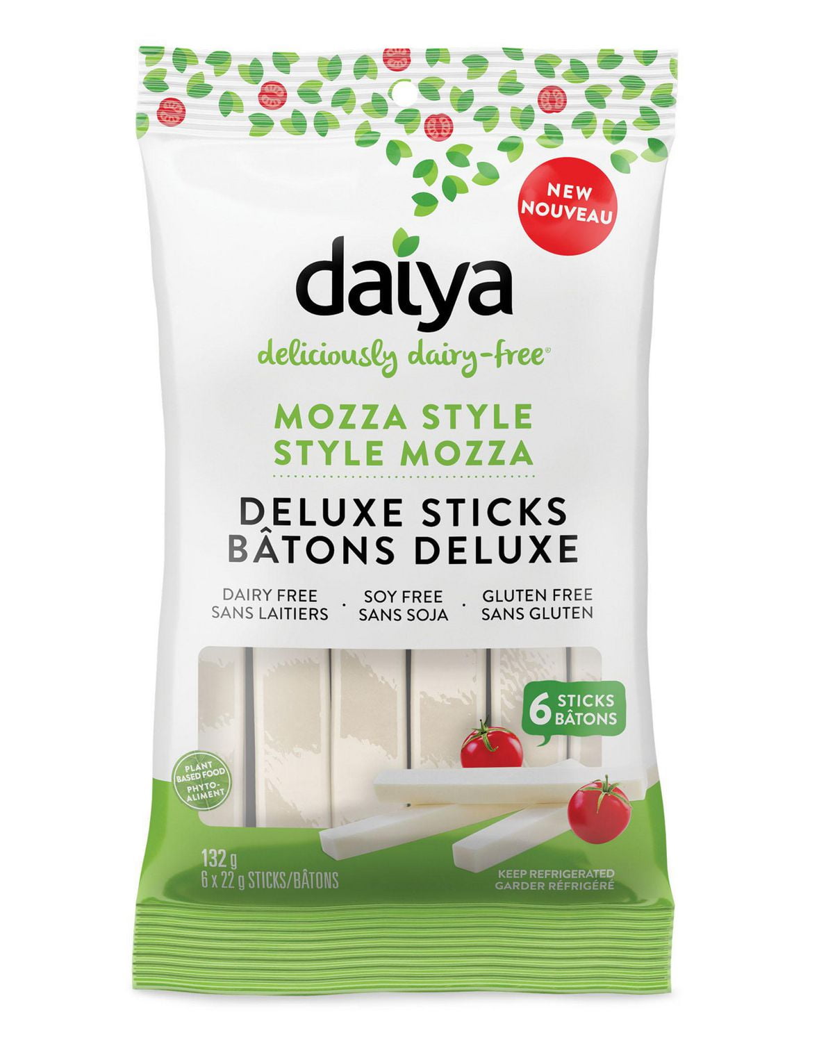 Daiya Mozzarella Style Deluxe Cheeze Sticks Walmart Canada