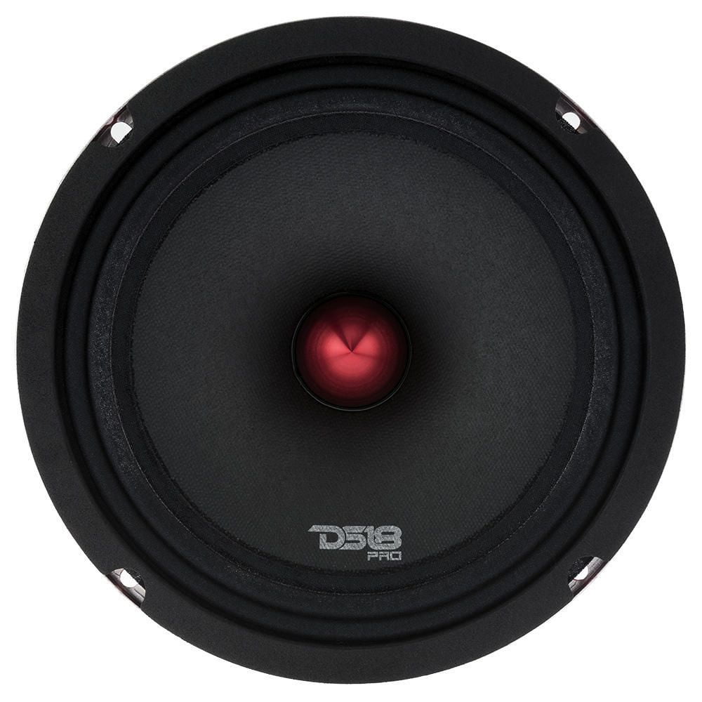 DS18 PRO Series 8" Midrange 4Ohm Auto Loudspeaker with Bullet Tweeter