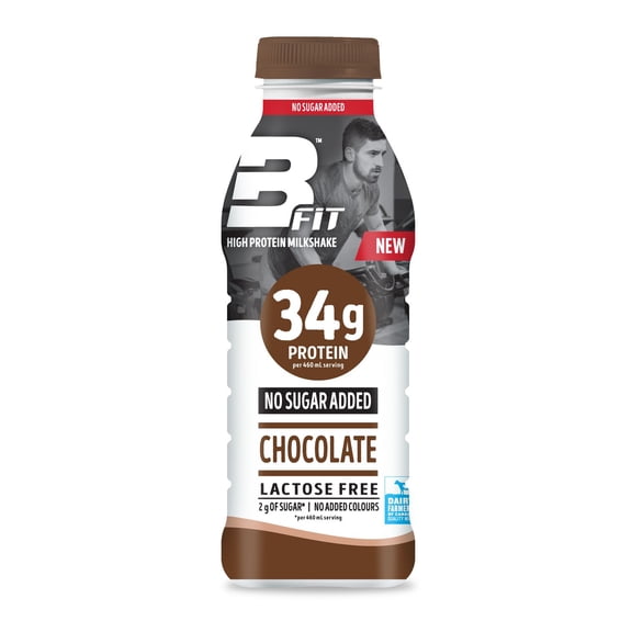BFIT No Sugar Added Chocolate Protein Shake, 460mL