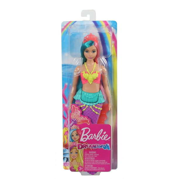 Barbie Dreamtopia Poupée Sirène Lumières Scintillantes