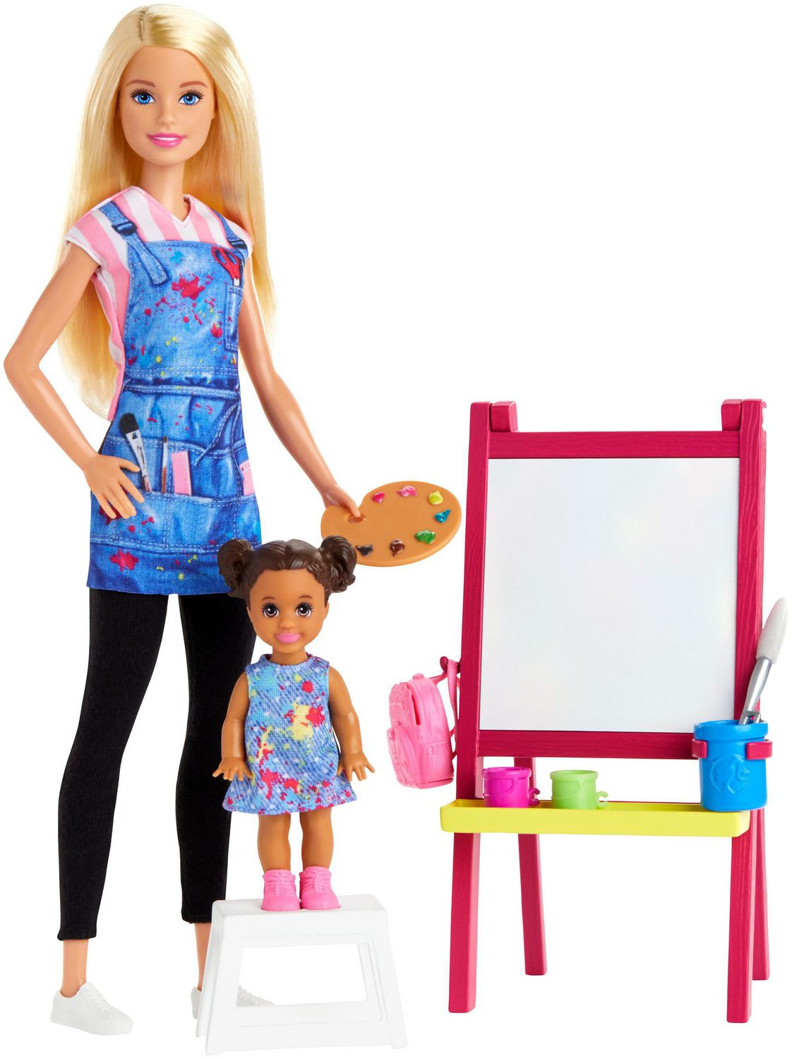 Barbie Coffret Barbie Plongeuse, poupée blonde et coffret