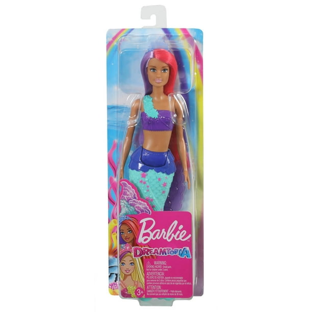 Poupée Barbie Dreamtopia Princesse Cheveux Rose Foncé