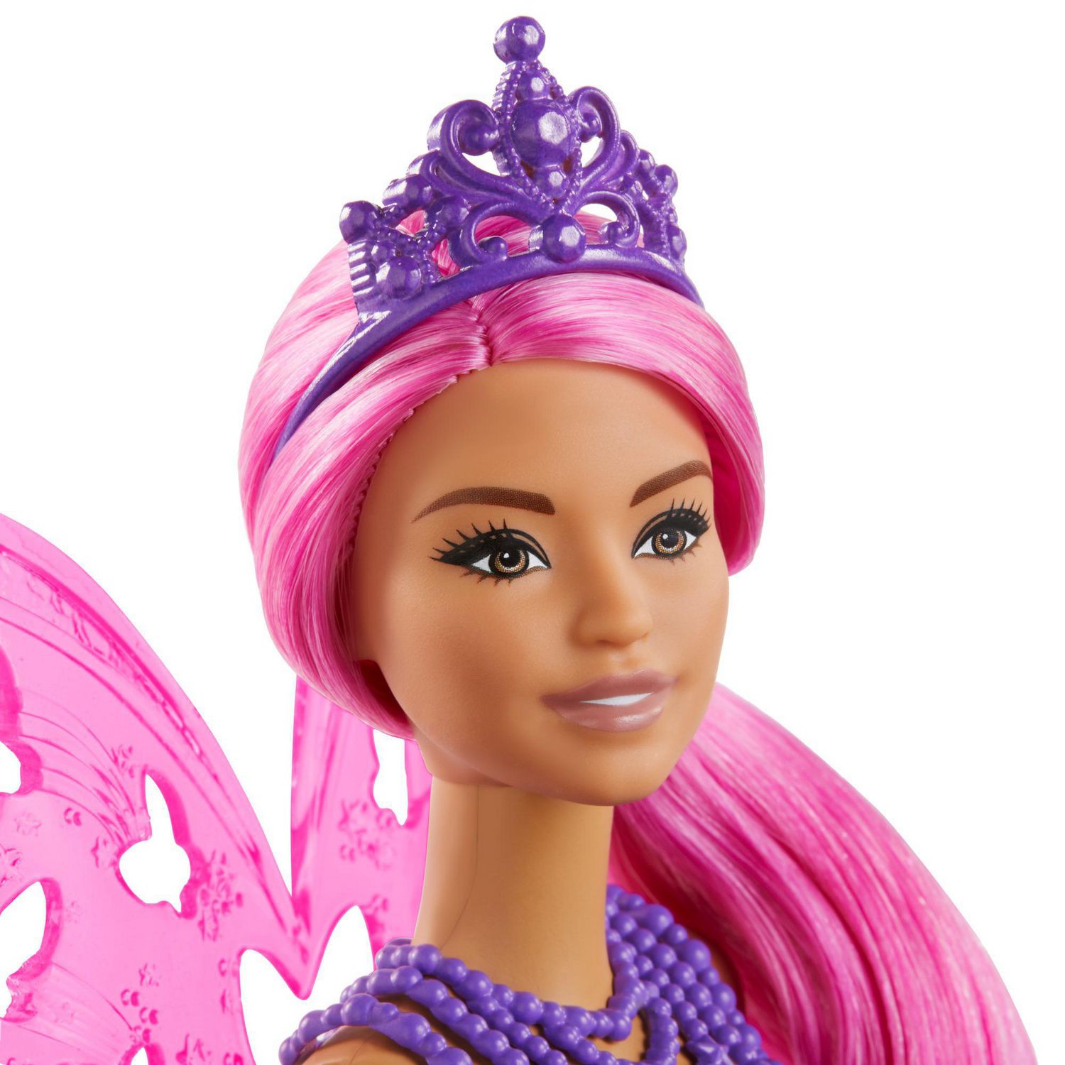 Barbie Dreamtopia Fairy Doll 12-inch Pink Hair with Wings and