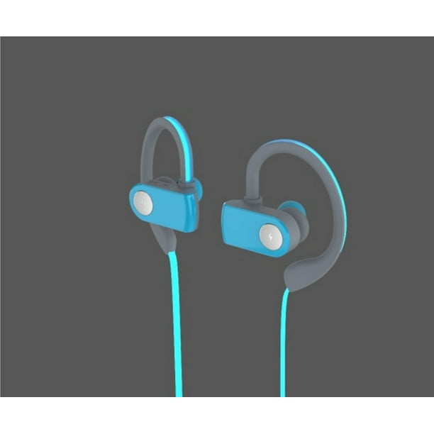 Écouteurs Bluetooth illuminé à DEL Athletic Fit de Sharper Image