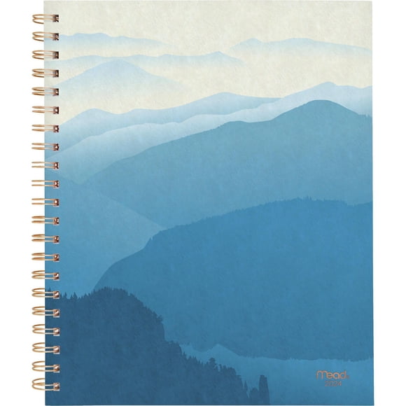 Mead Large Modern Landscape 2024 Weekly/Monthly Planner