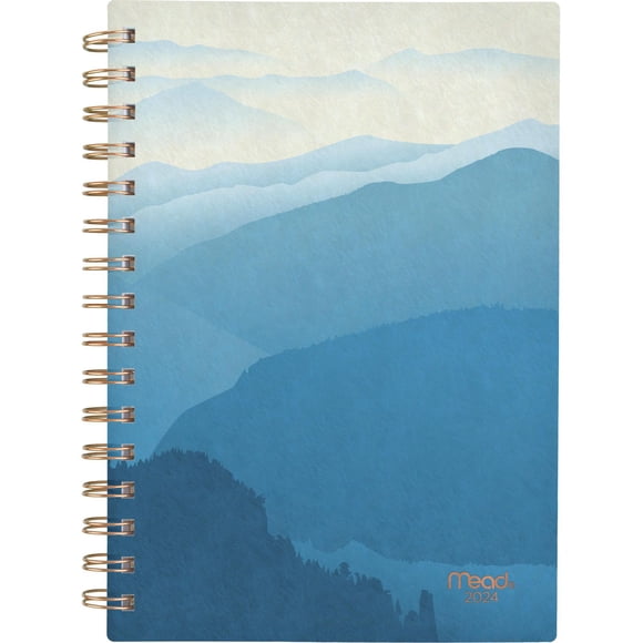 Mead Small Modern Landscape 2024 Weekly/Monthly Planner