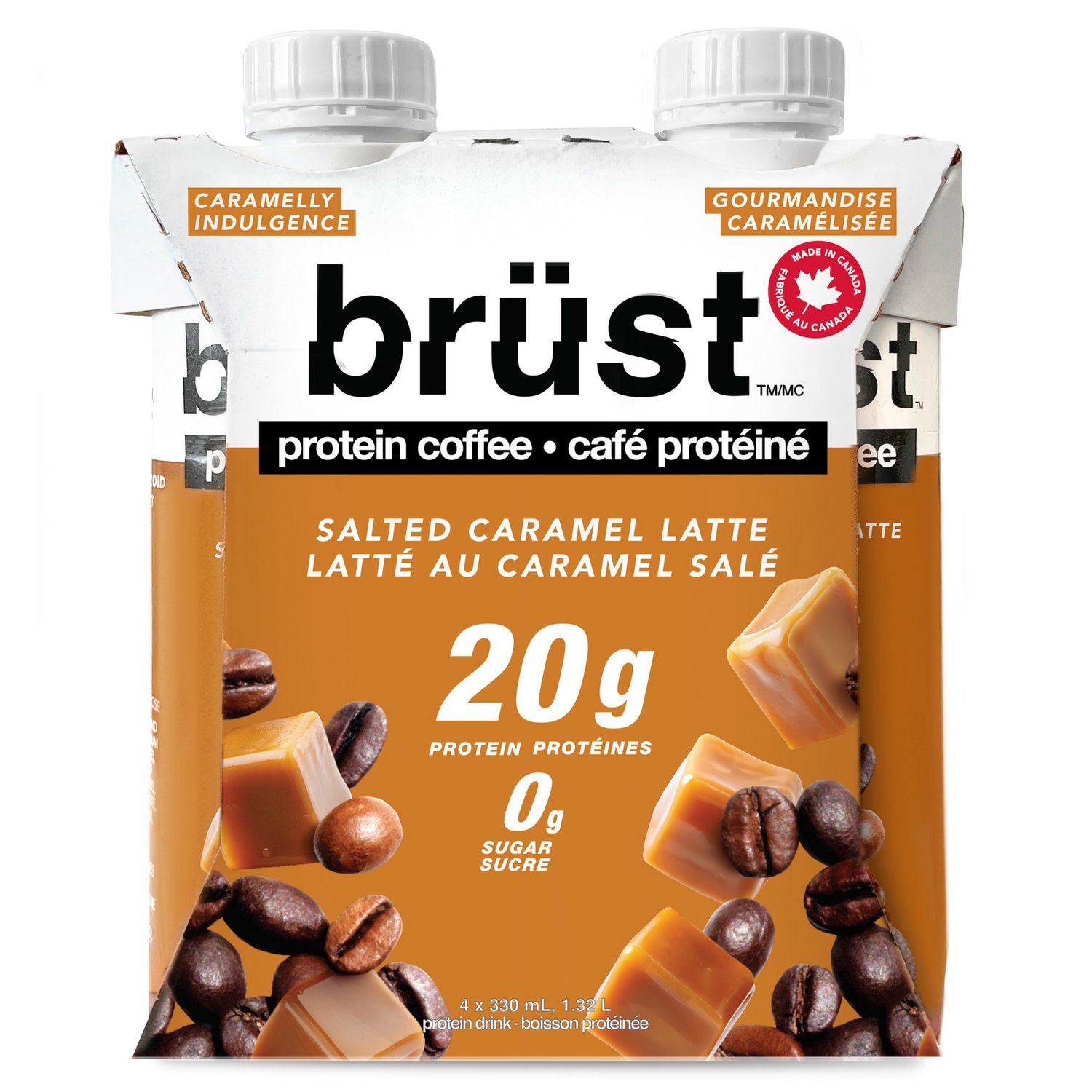 brüst salted caramel latte