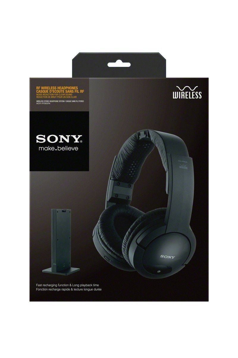 Sony Wireless Over Ear Headphones MDRRF985RK Black Walmart