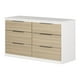 6-Drawer Double Dresser from the collection Hourra South Shore - image 2 of 8