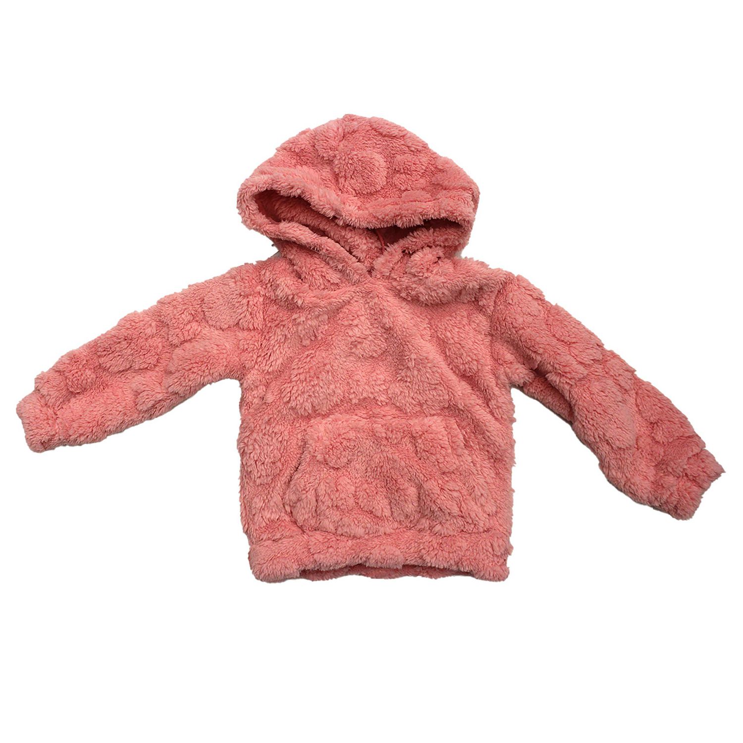 Sherpa hoodie store from pink