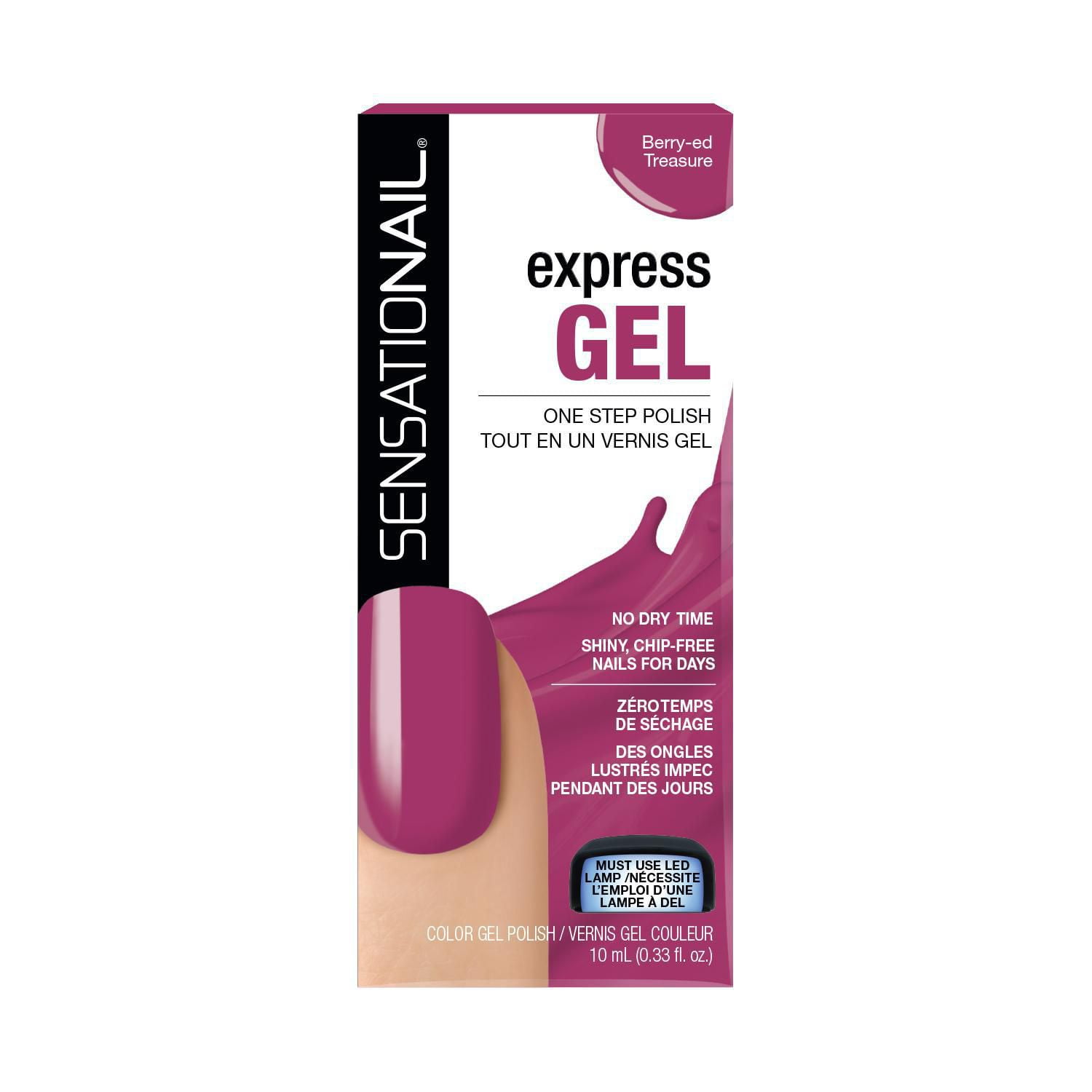 SensatioNail Express Gel One Step Nail Polish Walmart Canada