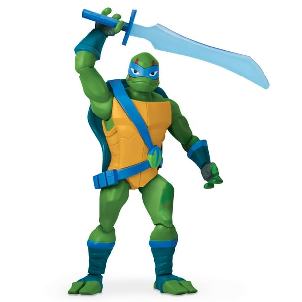 Peluche geante tortues ninja bleu : leonardo 60 cm - grande peluche licence  turtles - Peluche - Achat & prix