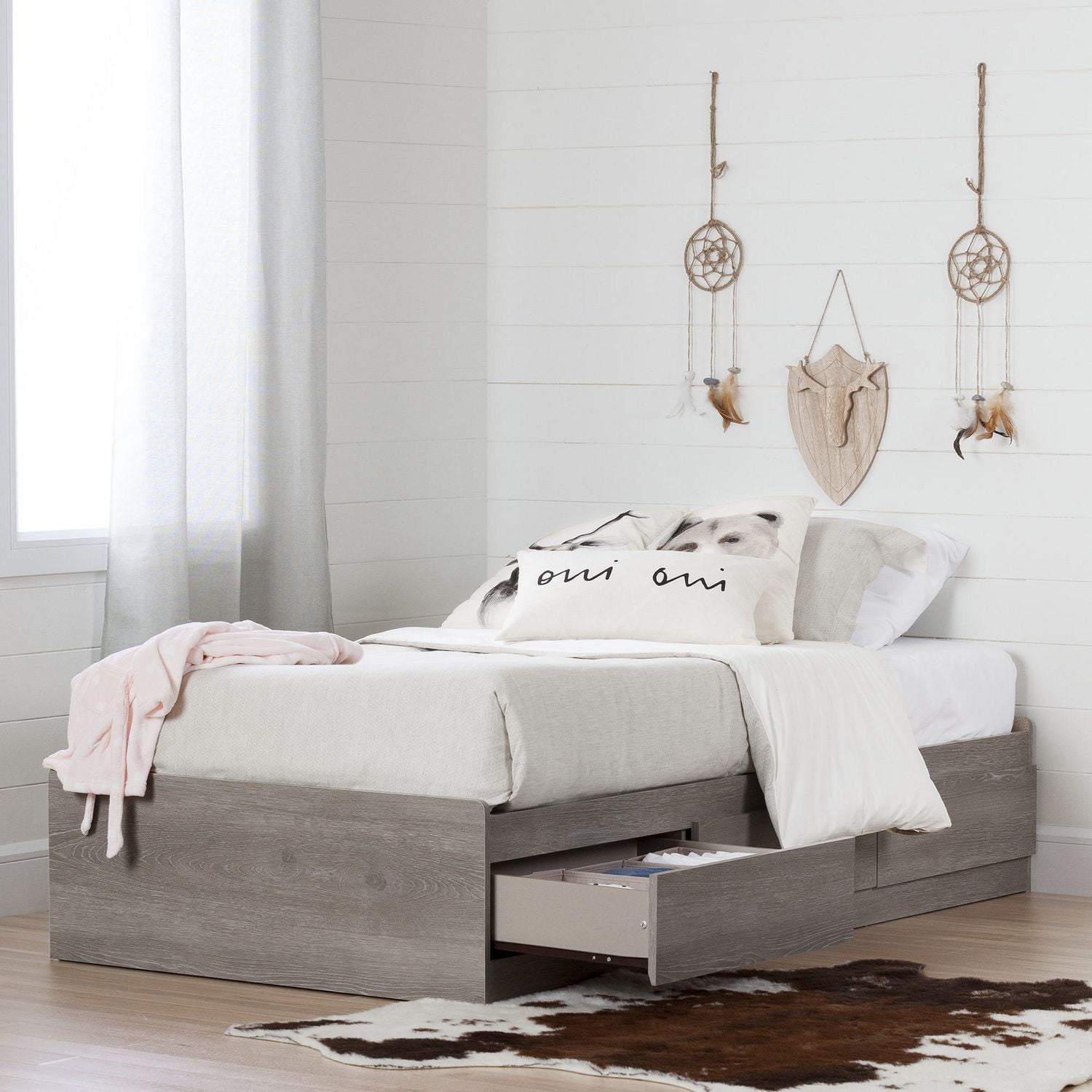 South Shore Savannah Storage Bed with 3 Drawers Walmart Canada