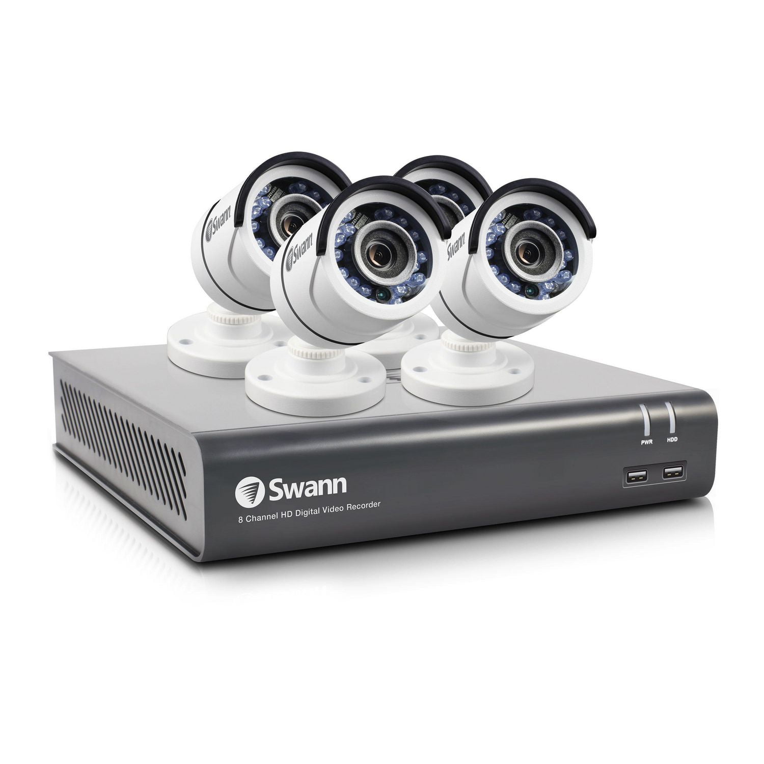 Swann 8 Channel 3MP 1TB Dvr Security System with 4 Outdoor Thermal