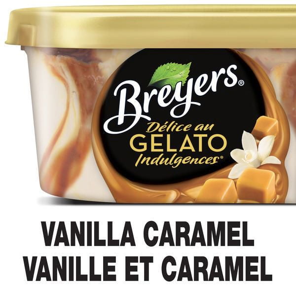 Breyers Gelato Frozen Dessert Vanilla Caramel 842 ml Walmart Canada