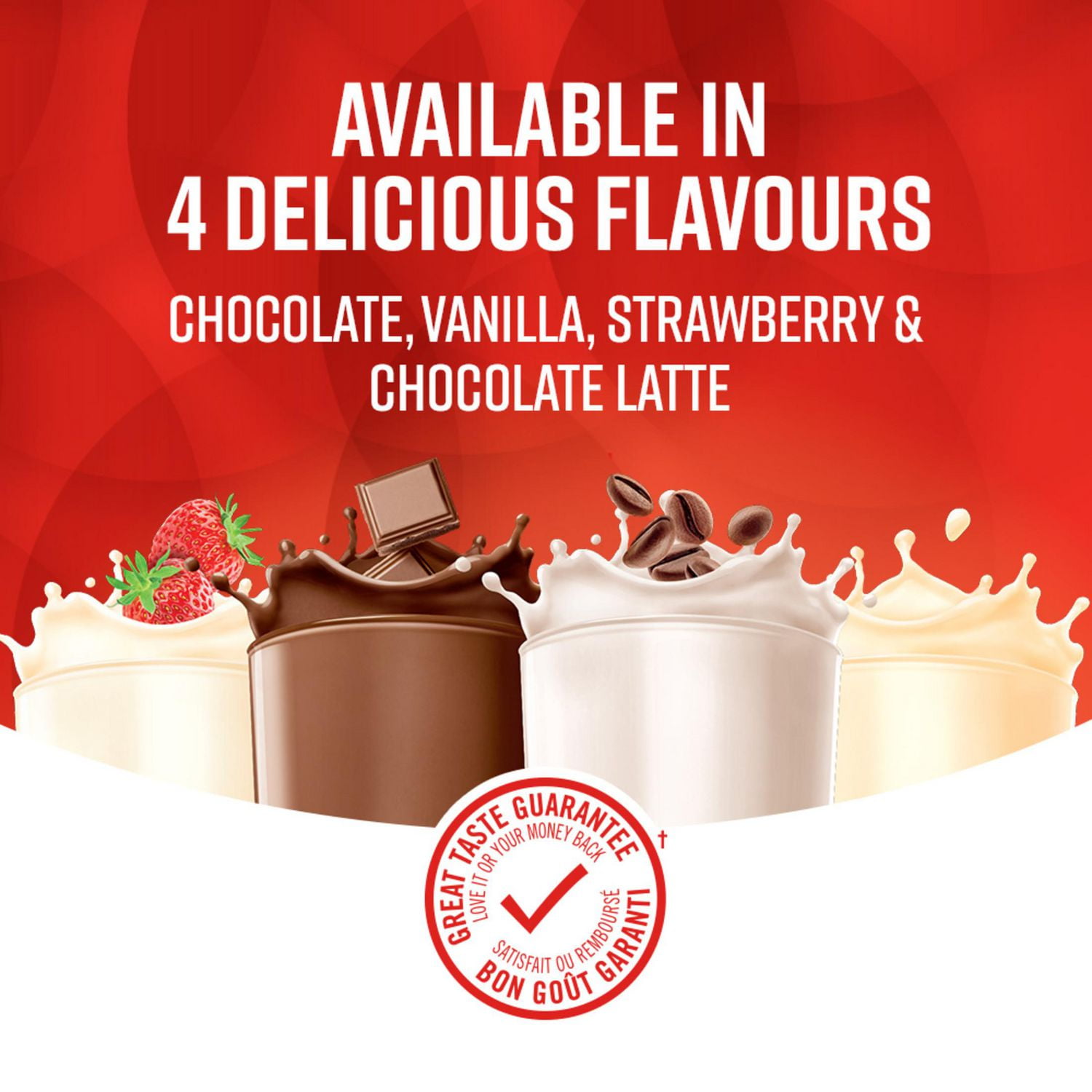 Substitut de repas BOOST Original, latte au chocolat, emb. de 6 1.5 kg