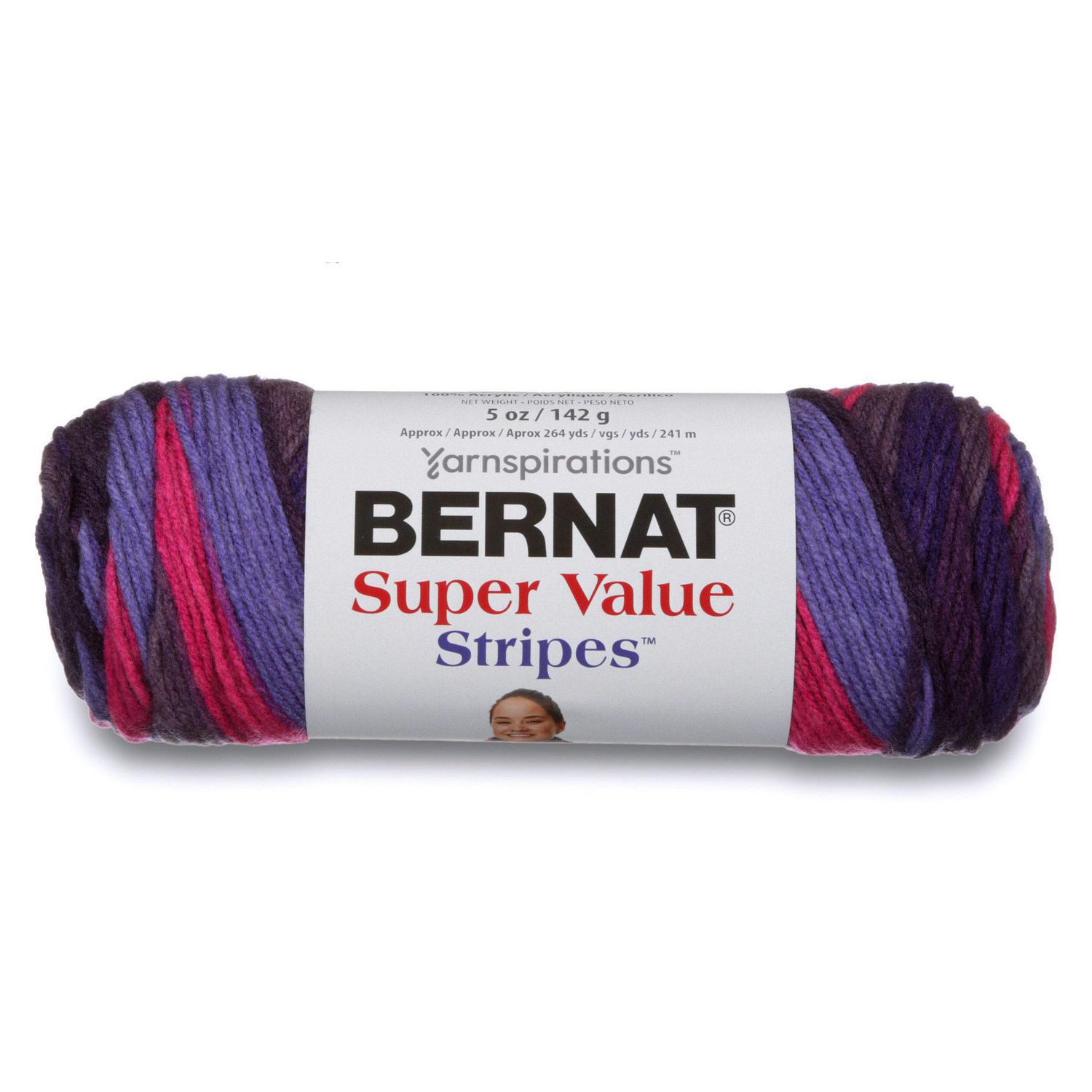 bernat-super-value-stripes-yarn-142g-5oz-wild-berry-stripes