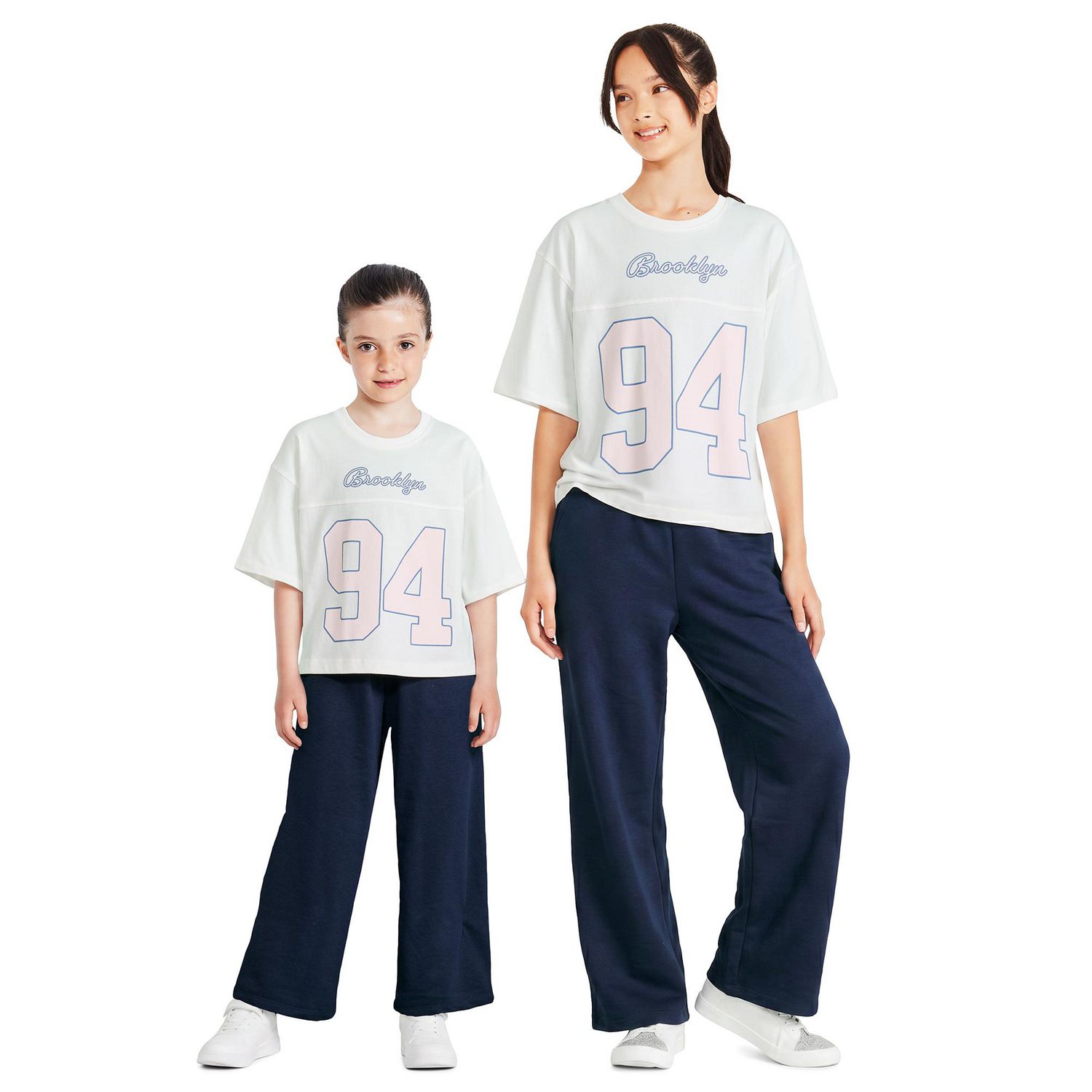 T-shirt style universitaire George pour filles