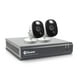 Système de sécurité DVR pour disque dur Swann 1080p HD 4 canaux 1 TO avec 2 caméras de sécurité extérieure 1080 PIR avec avertissement (PRO-1080MSFB) – image 1 sur 9