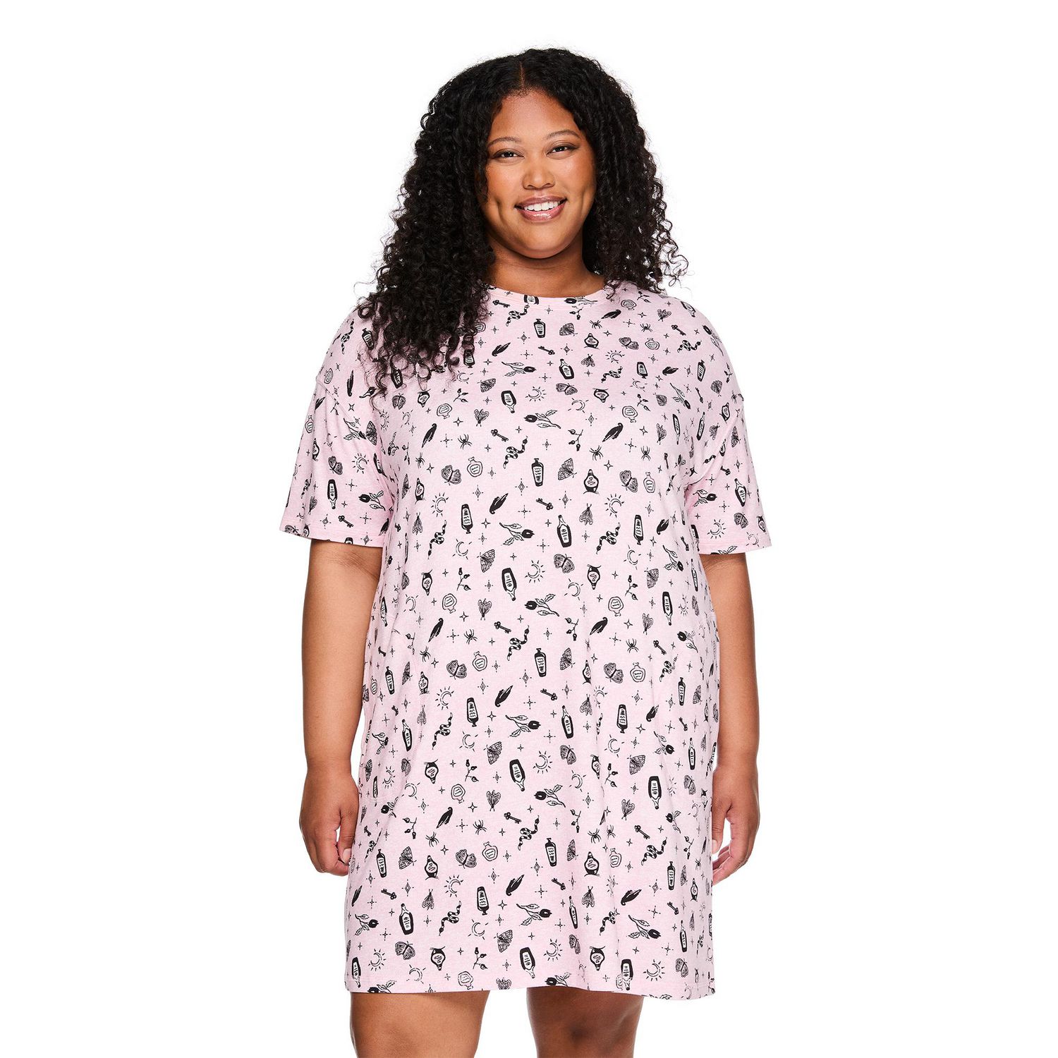 Chemise de nuit imprimée George Pluspour femmes