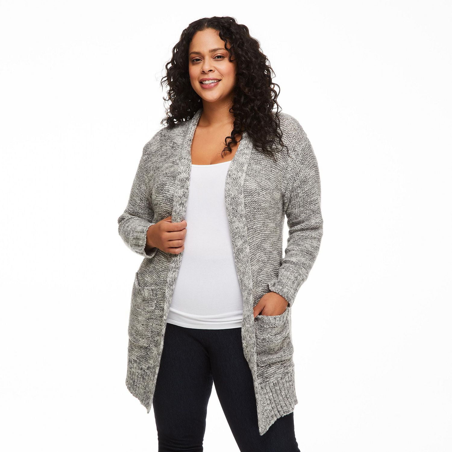 women's jersey cardigan
