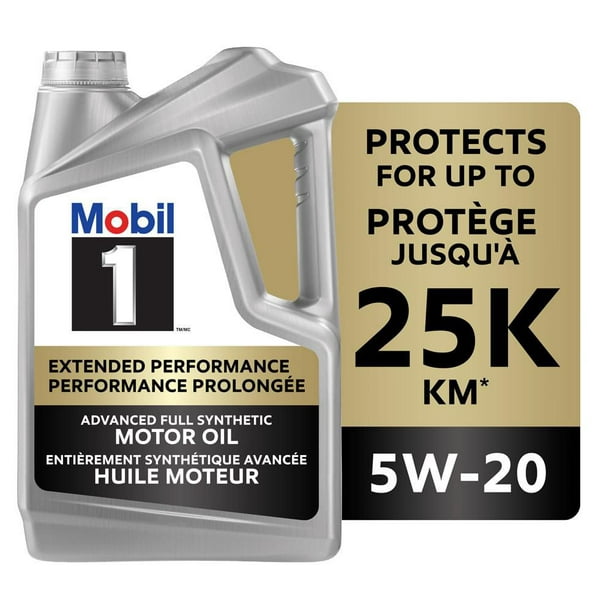 Mobil 1™ Extended Performance Full Synthetic Engine Oil 5W20, 4.73 L