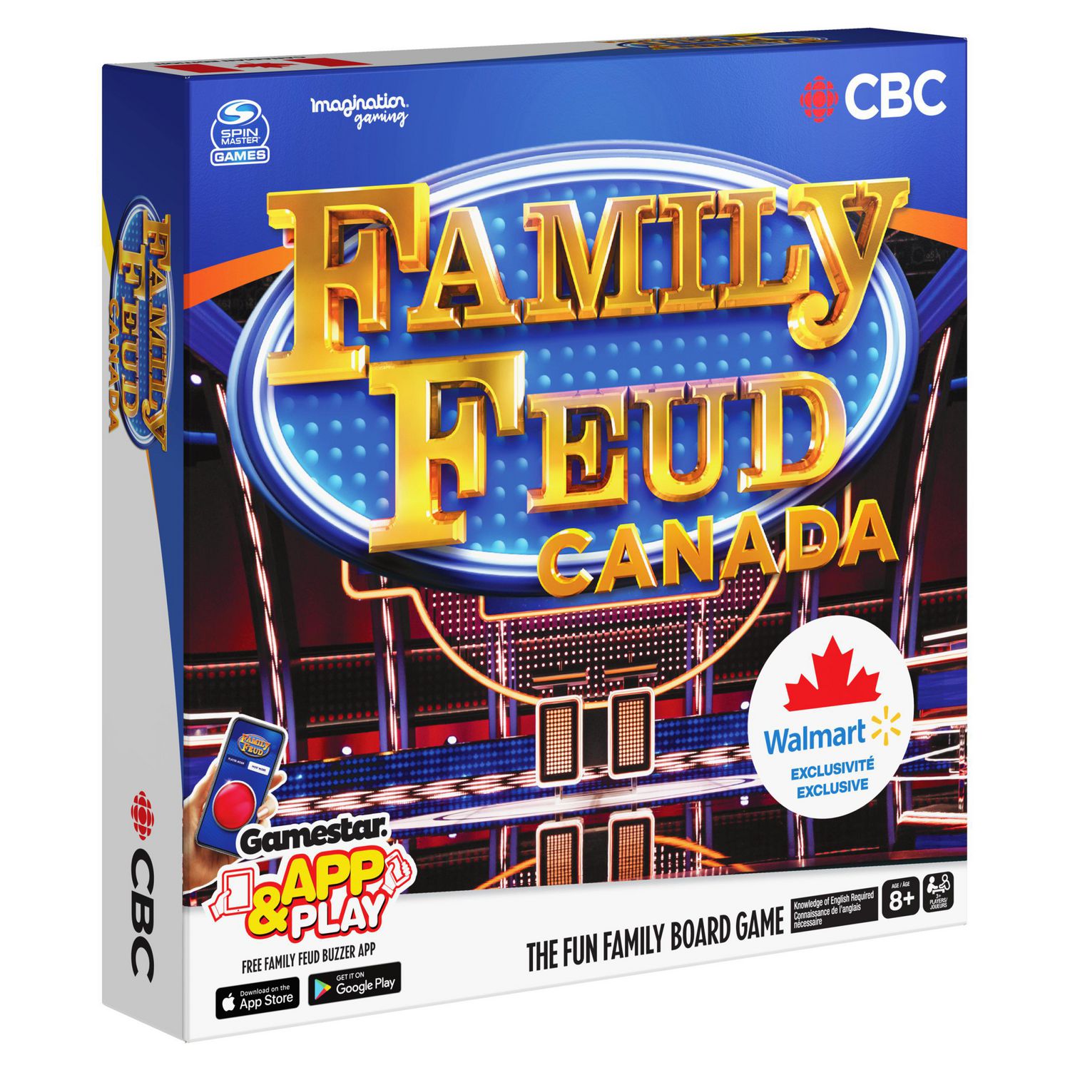 Family Feud Canada Edition Party Quiz Board Game Walmart Canada