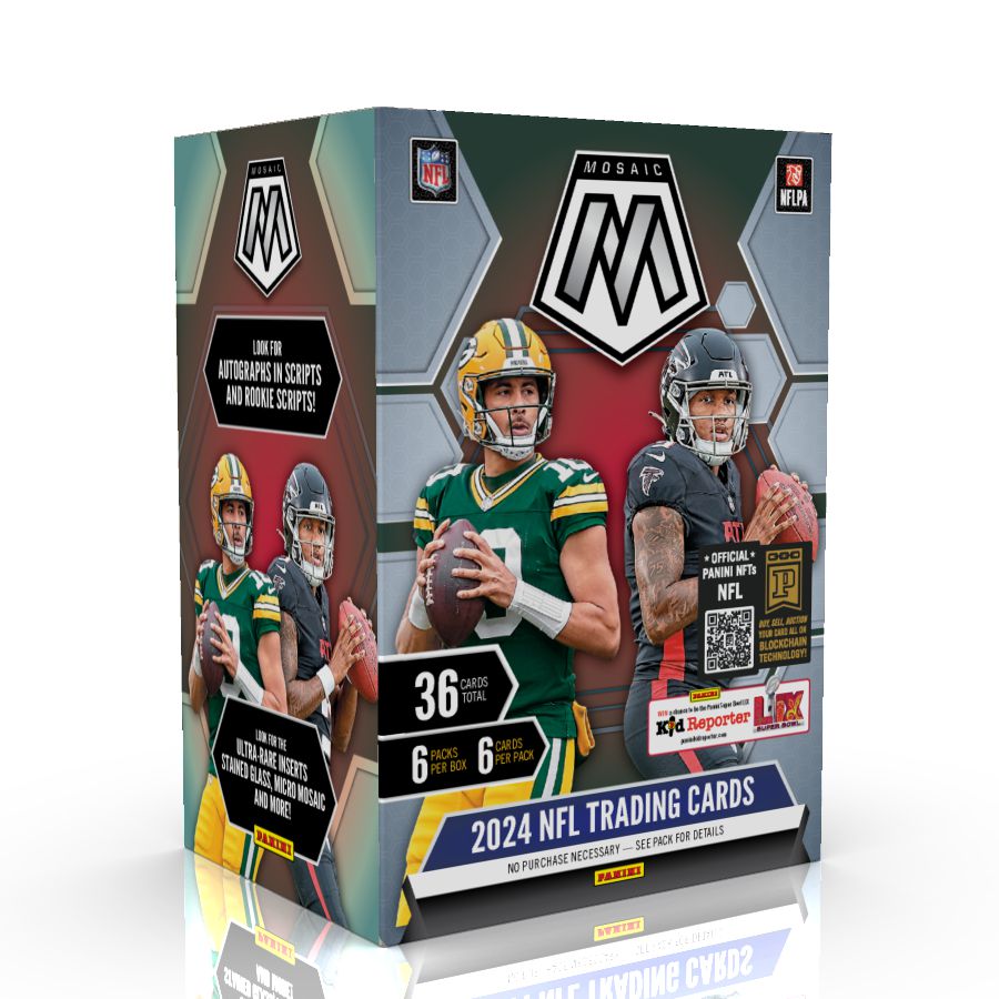 2024 Panini NFL Mosaic Football Trading Cards Blaster Box
