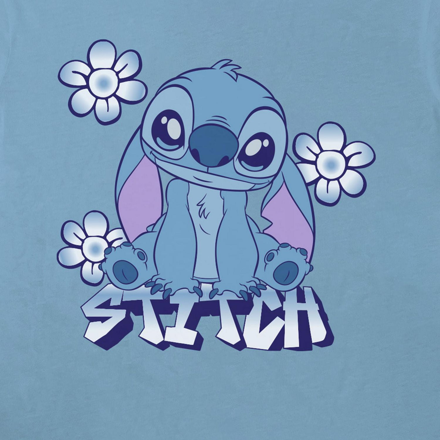 Disney Lilo & Stitch Pull à manches courtes pour fille