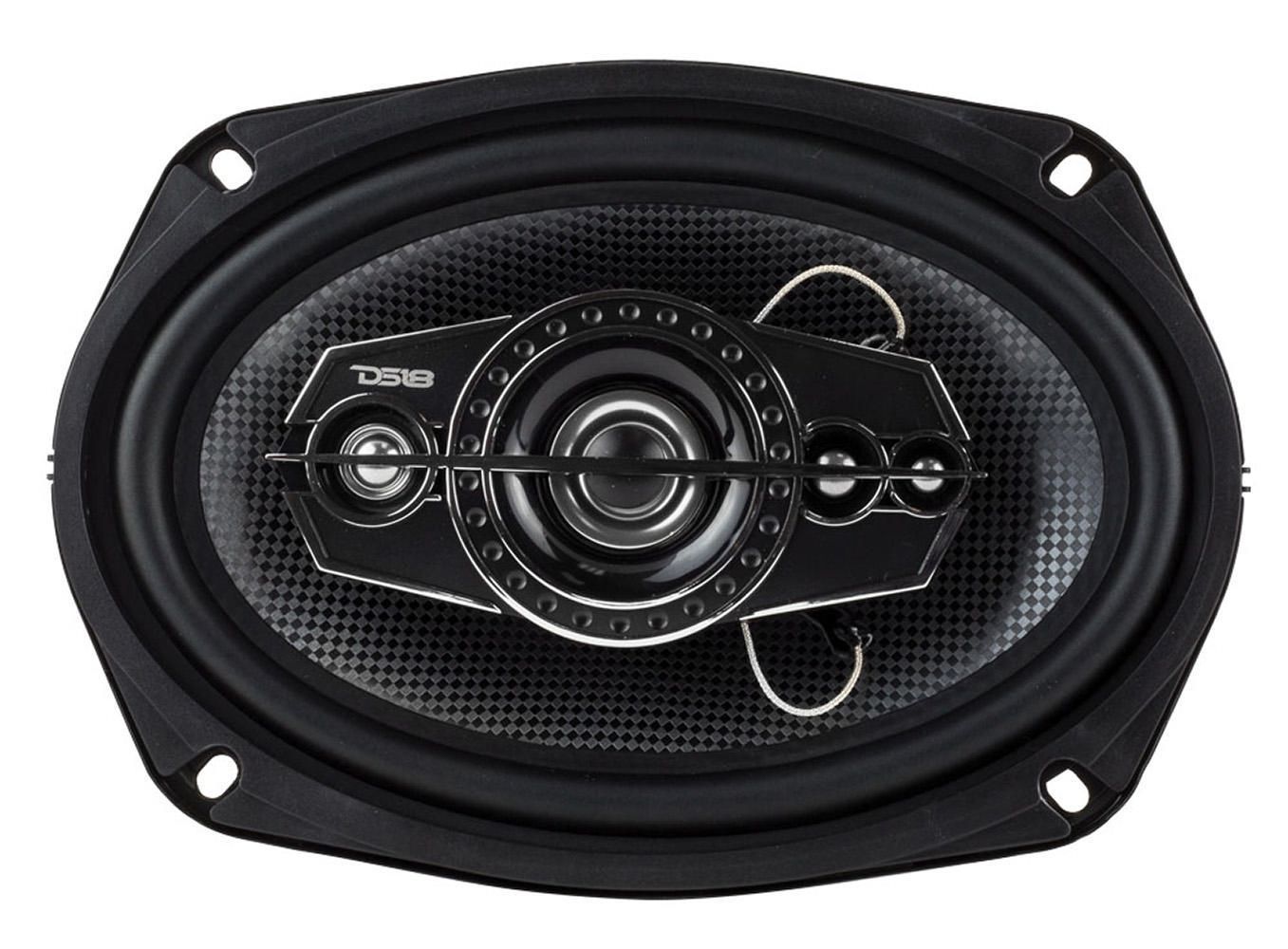 DS18 Select Series 6"x9" 5Way Coaxial Auto Speakers, Pair 260 Watts