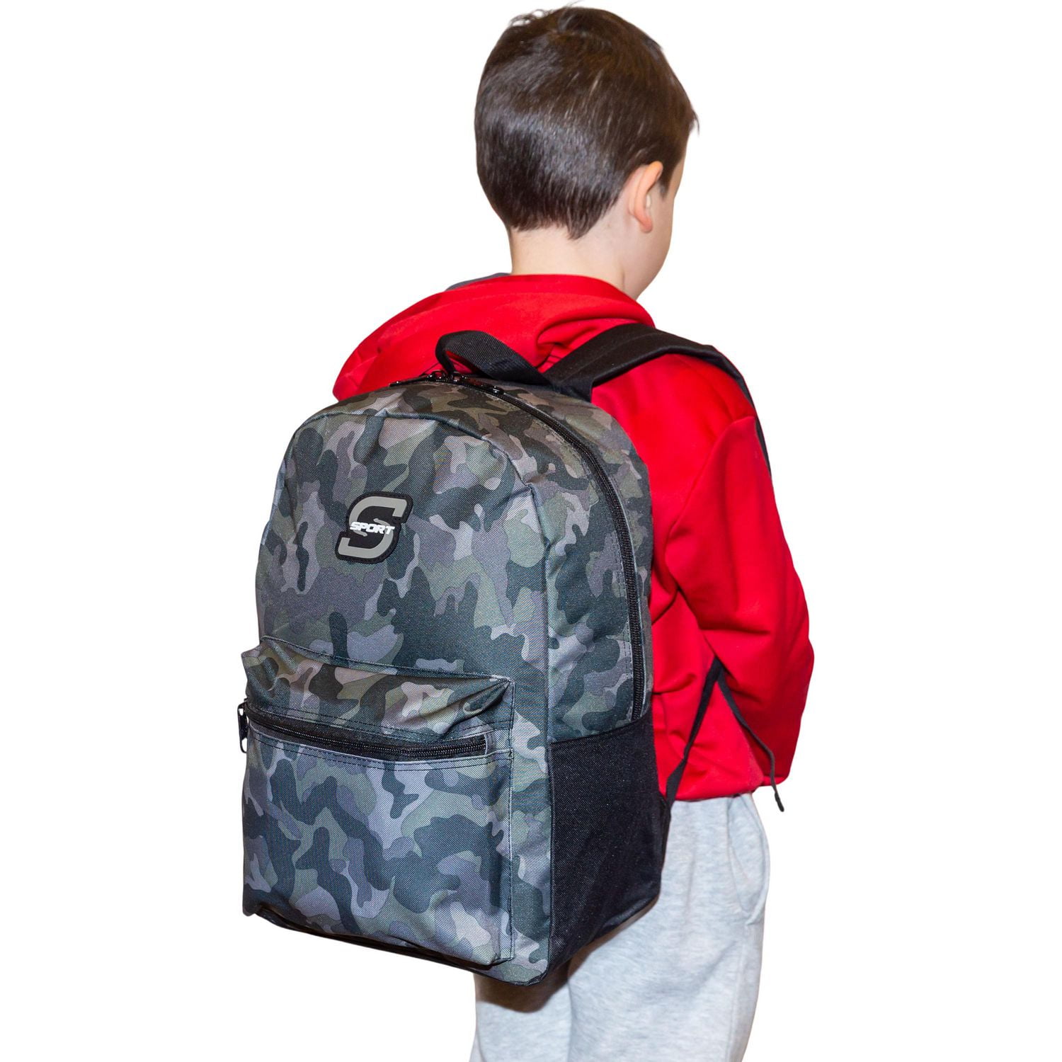 Kids camouflage outlet backpack