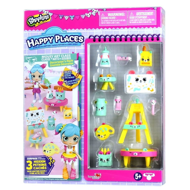 Shopkins Happy Places Doll House Line, 1-Pack Happyville High School Playset