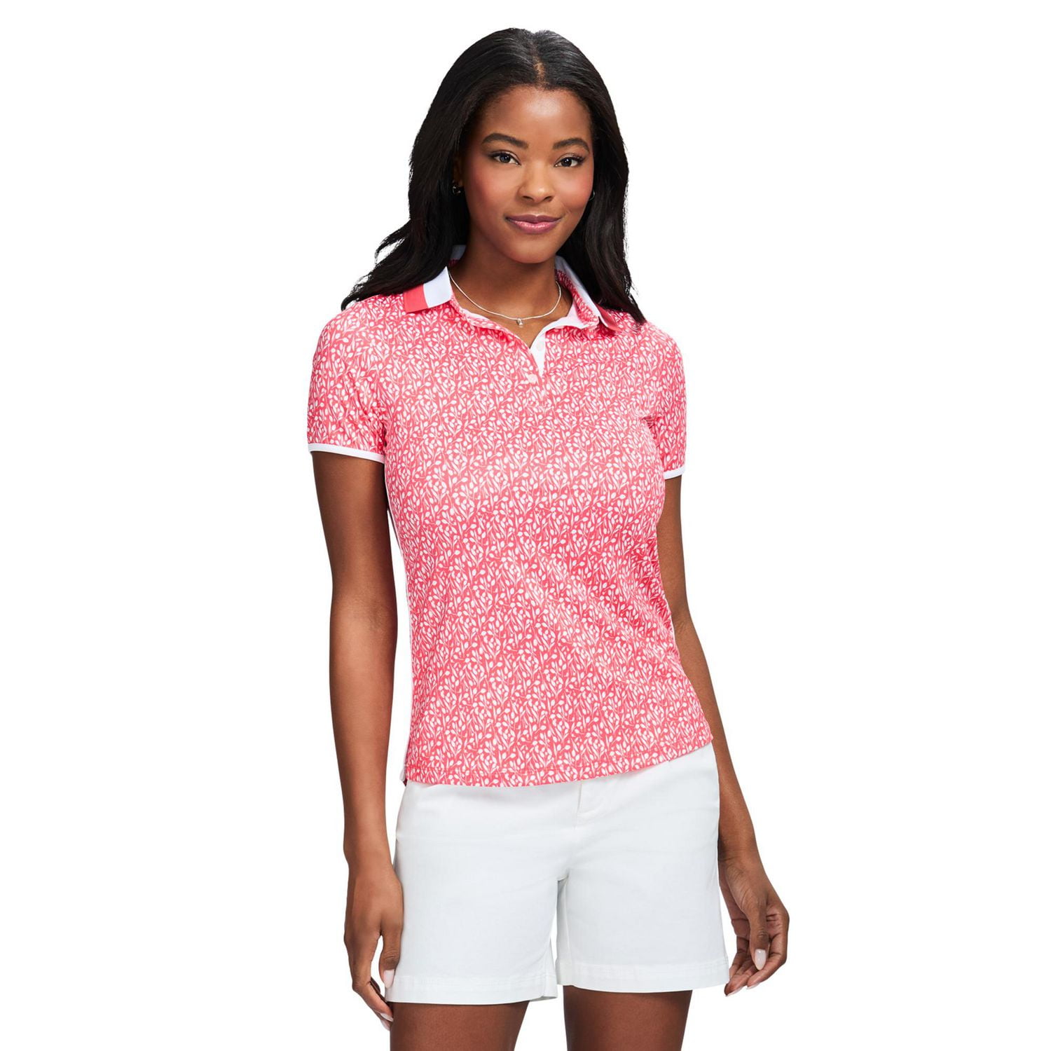 Stella Printed SS Polo<br