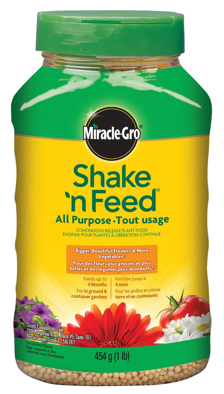 MiracleGro Shake 'n Feed All Purpose Plant Food Walmart Canada