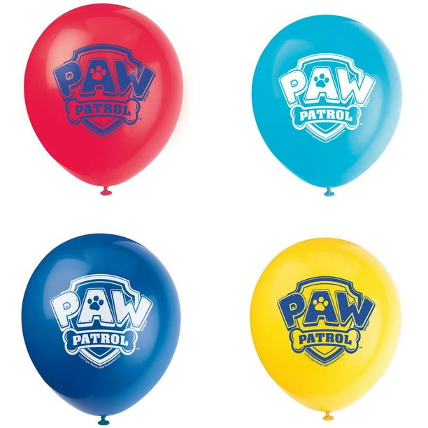 Décoration anniversaire Pat Patrouille : kit ballons 6 ans Marcus