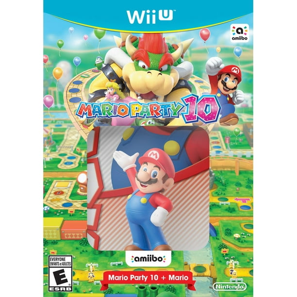 Jeu Mario Party 10 avec Mario amiibo WiiU de Nintendo