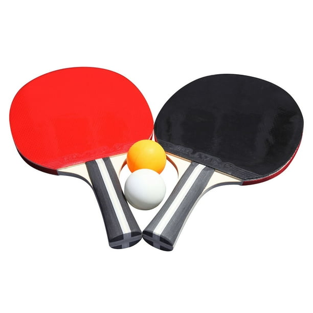 Ens. de 2 raquettes et 3 balles de table de tennis Single Star Control Spin de Hathway