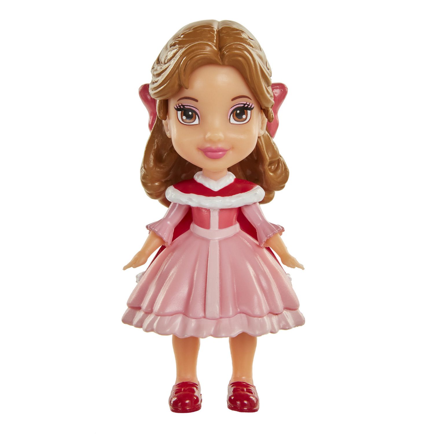 Disney Princess Mini Toddler Dolls Belle (red Dress