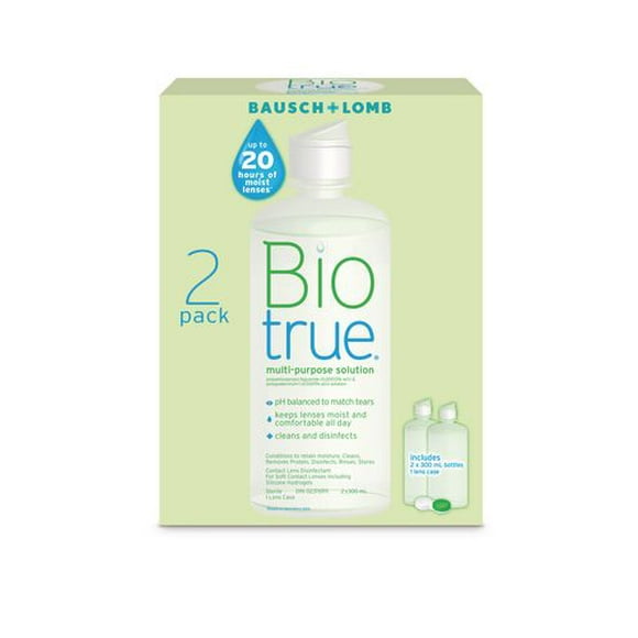 Bausch & Lomb Biotrue Multi-Purpose Solution, 2 x 300 mL