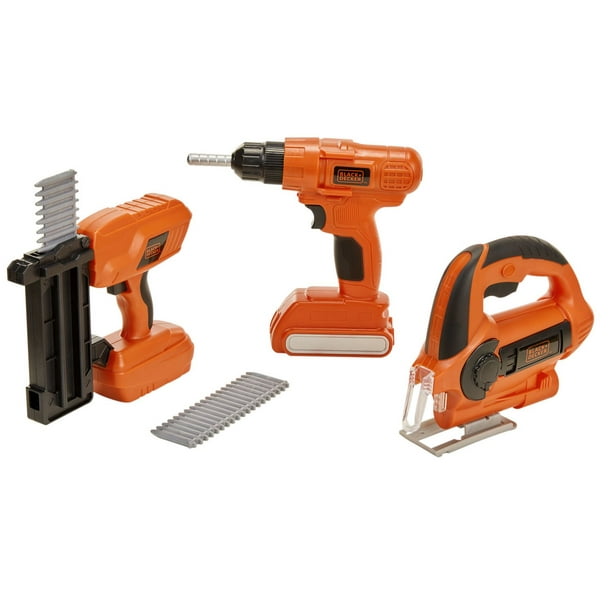 Black & Decker Junior Electronic Power Play Tools, Styles May Vary