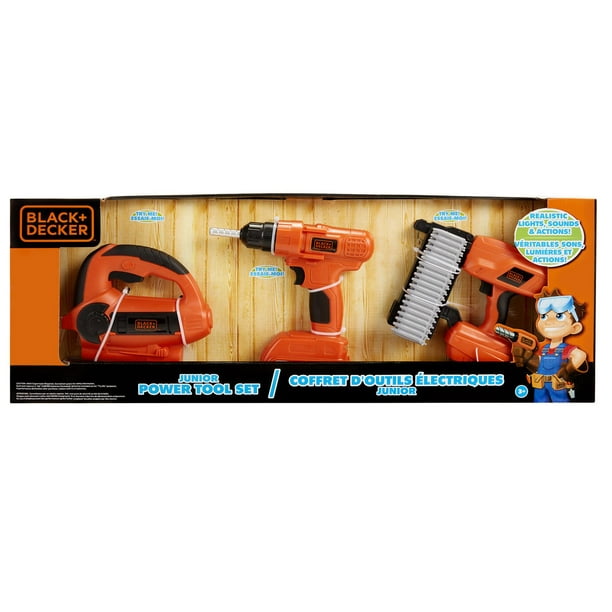 Black & Decker Jr. Electronic Tool Nailgun Toy