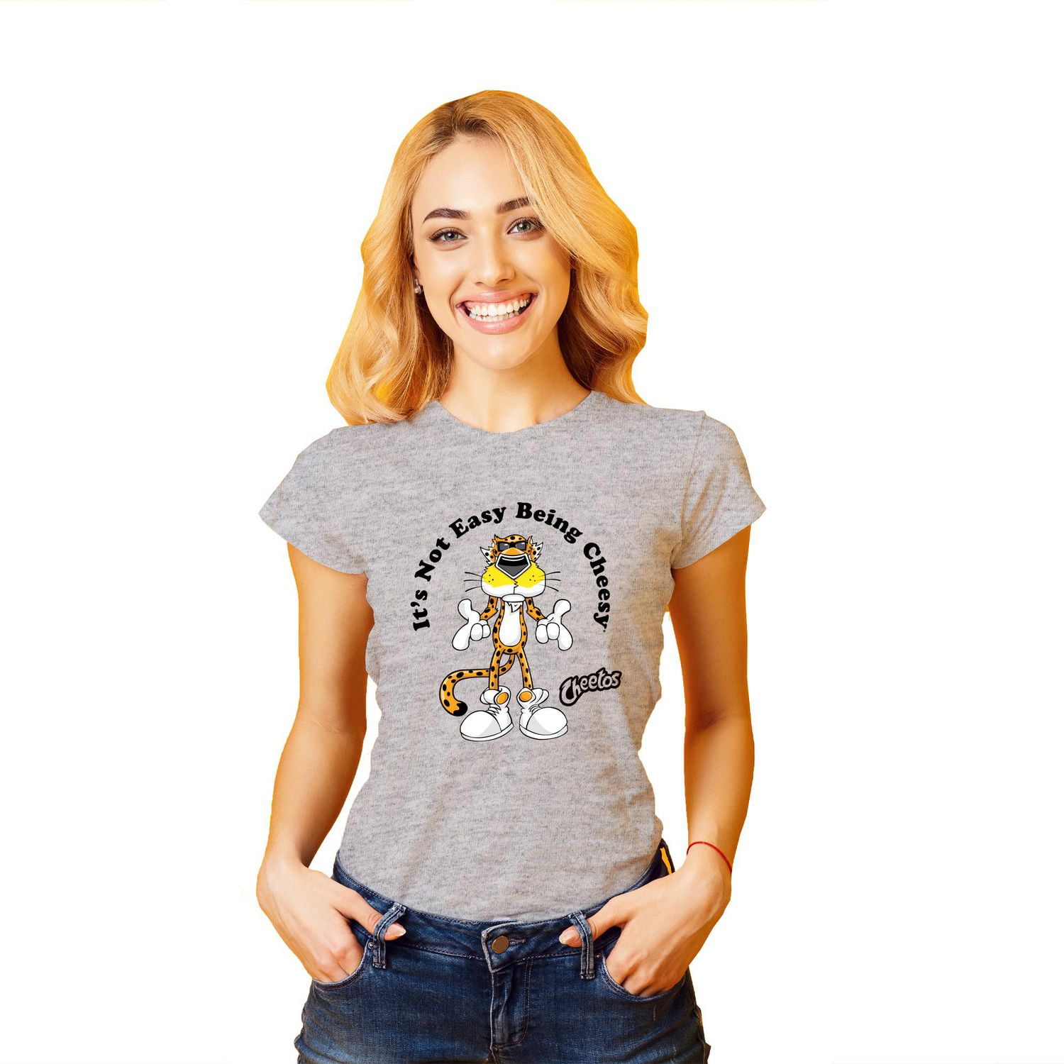 T-shirt à manches courtes Cheetos Chester pour femme