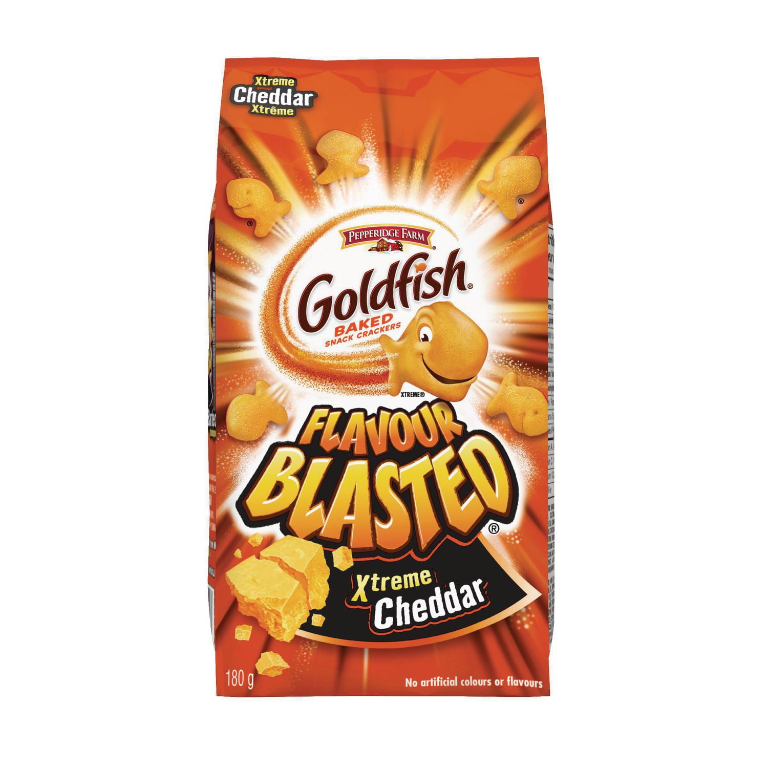 Goldfish Flavour Blasted Xtreme Cheddar Crackers | Walmart Canada