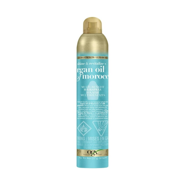 OGX Revitalize + Argan Shine & Heat Protection Hairspray 