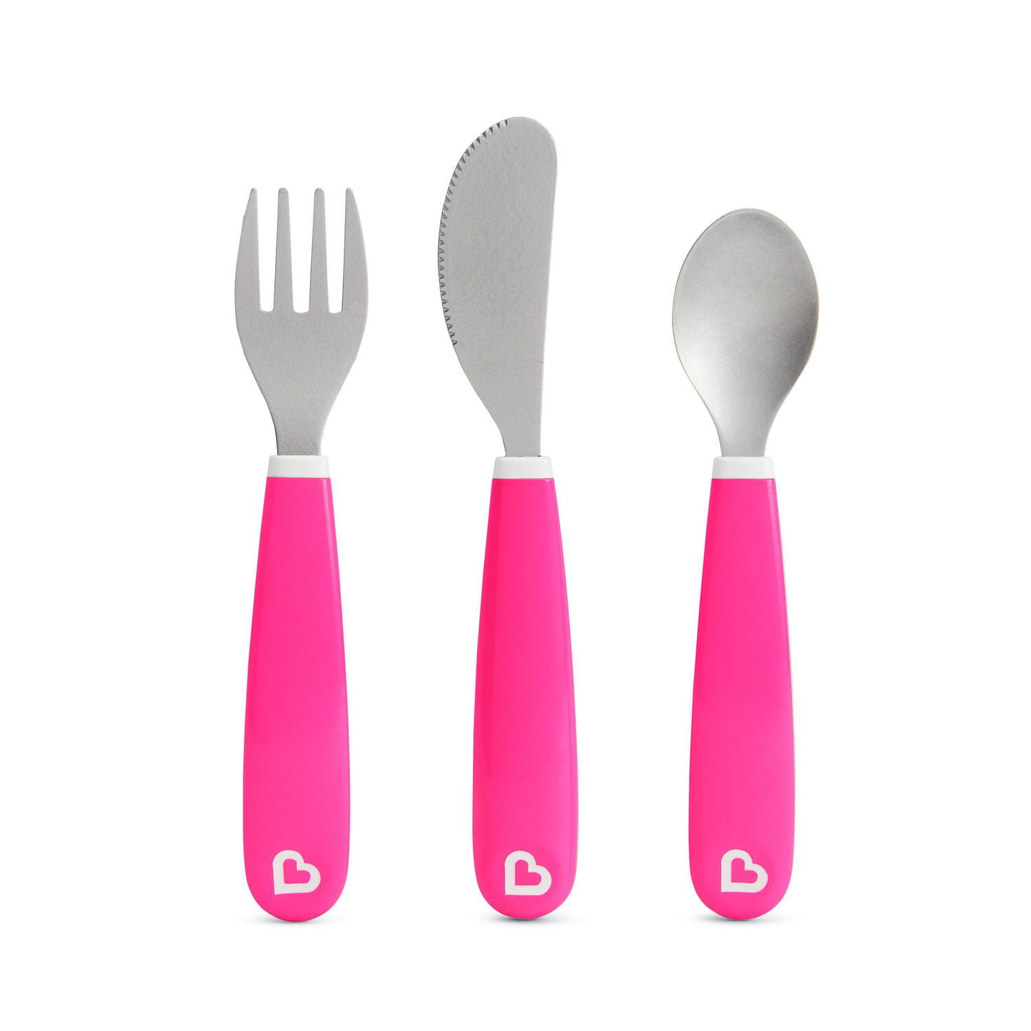 Splash™ Toddler Fork, Knife & Spoon Set Pink Walmart Canada