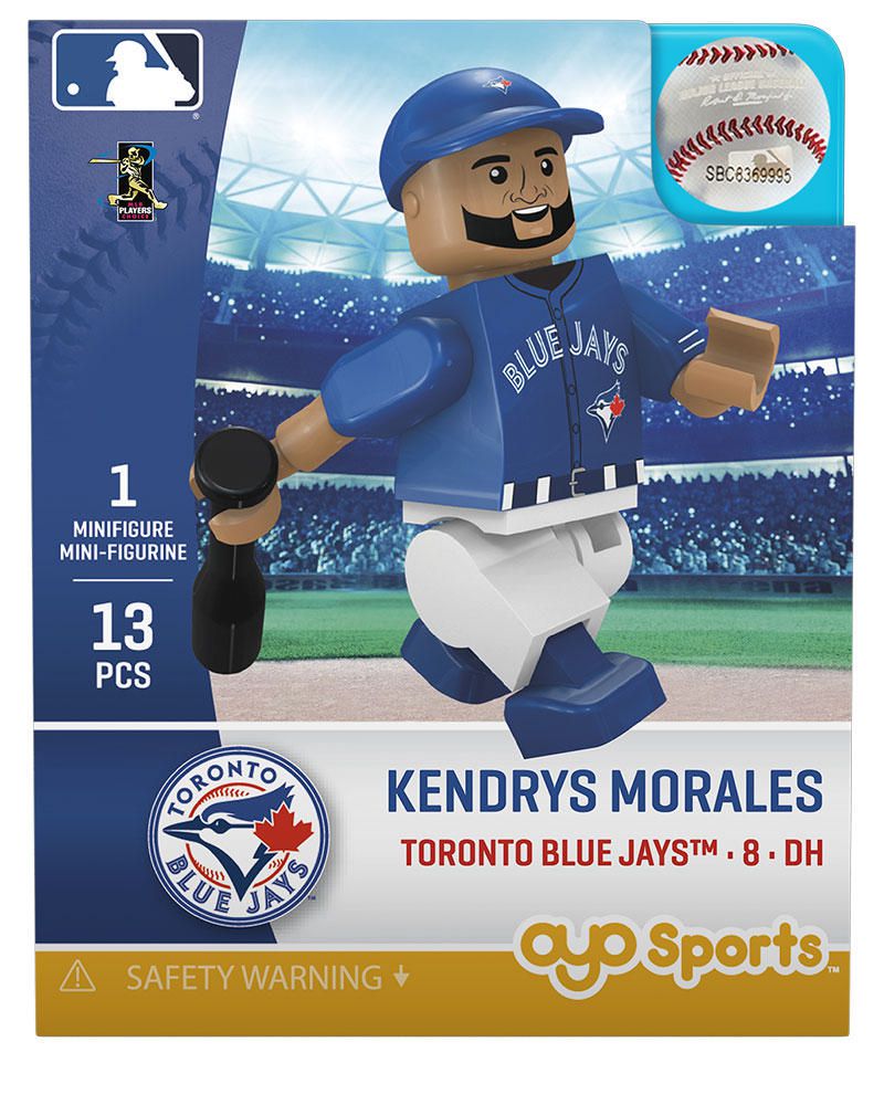 Kendrys Morales Signed Toronto Blue Jays Majestic MLB Jersey (JSA COA) –