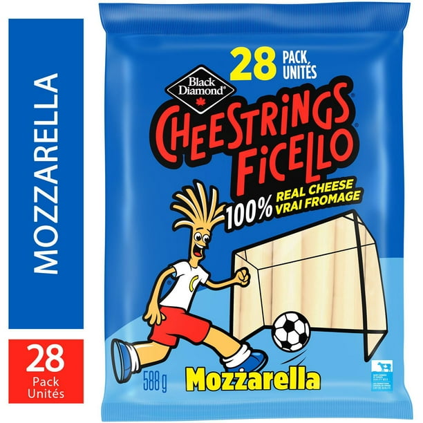 Black Diamond Fromage Ficello mozzarella, 28 unités 588g
