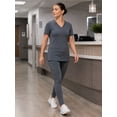 thumbnail image 3 of FLEX SCRUBS™ Ladies Scrubs V Neck Top, 3 of 4